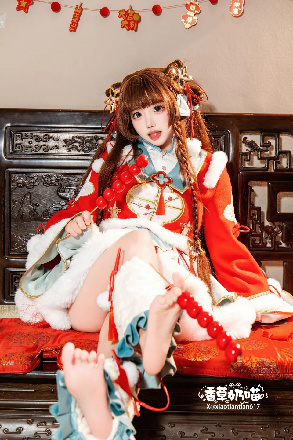 香草奶喵 - No.002 日进斗金 [108P,15V-1.30GB] tg@simisebaisi 【丝足阁】031.webp